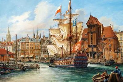 Diamond Painting Painted Mosaic Embroidery Boats On Sea Cross Stitch Embroidery Crafts Decoration KBL