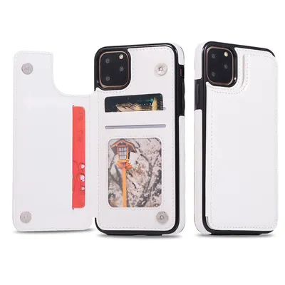 Crazy Horse Pattern Card Mobile Phone Holster