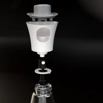 Household Kitchen Edible Oil Spray Can Air Pressure Type Glass Seasoning Bottle