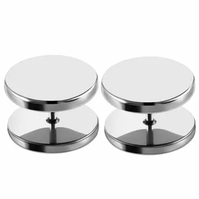Titanium Steel Barbell Men's Earrings Fashion Dumbbell Earrings