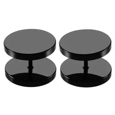 Titanium Steel Barbell Men's Earrings Fashion Dumbbell Earrings