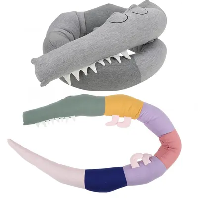 Baby Bedding Cartoon Baby Crib Bumper Pillow Infant Cradle Kids Bed Fence Baby Decoration Room Accessories