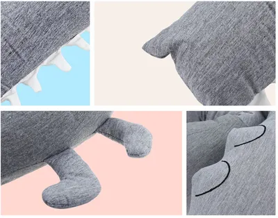Baby Bedding Cartoon Baby Crib Bumper Pillow Infant Cradle Kids Bed Fence Baby Decoration Room Accessories