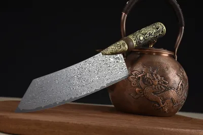 Steel Dragon Handle Small Kitchen Knife
