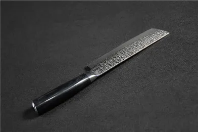 لونغتشوان بمقبض خشبي أسود اللون بنمط مطرقة سكين مطبخ صغير