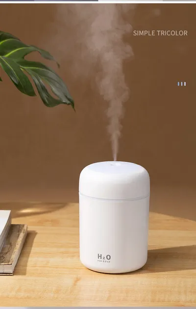 Home Car Charging Colorful Air Humidifier Usb Water Replenishment