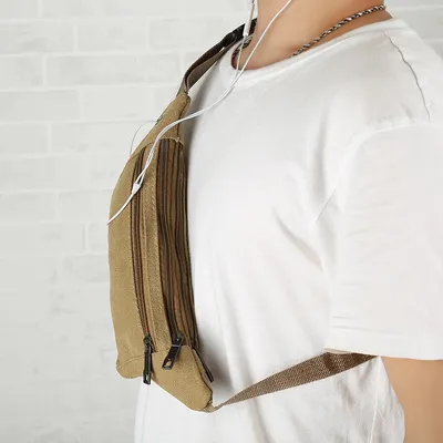 Multi-functional canvas pockets for men