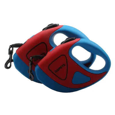 Pet Dog Automatic Retractable Fiber Leash Night Safety LED Shining Automatic Stretching Dog Hand Holding Rope Pet Supplies