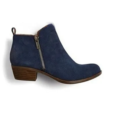 Spring Autumn New Woman Boots Low Heels