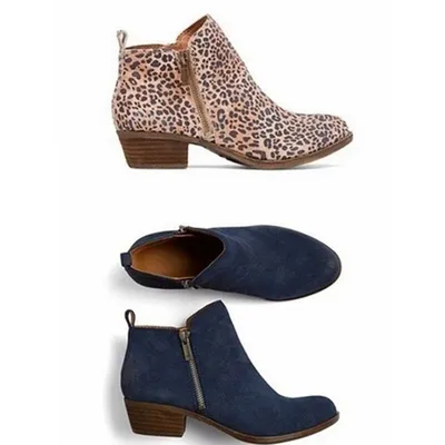 Spring Autumn New Woman Boots Low Heels