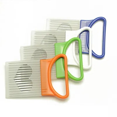 Vegetable Holder Cutting Aid Guide