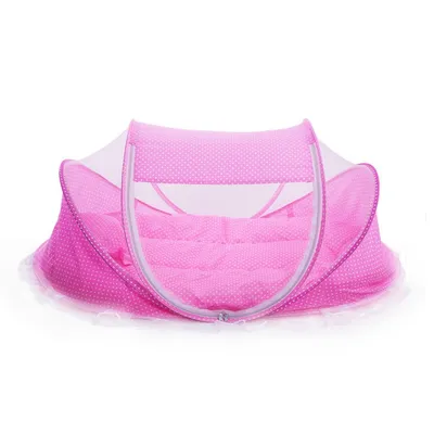 Foldable  Baby Bed Net With Pillow Net 2pieces Set