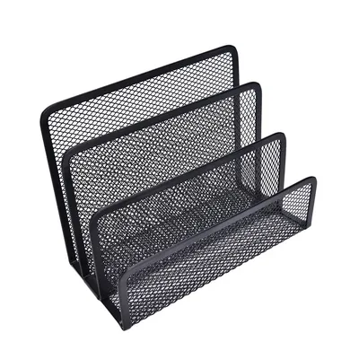 Book Shelves Desk-Organizer Office Mesh Home Metal 1pcs