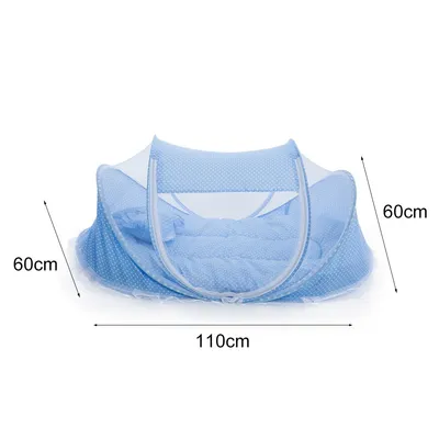 Foldable  Baby Bed Net With Pillow Net 2pieces Set