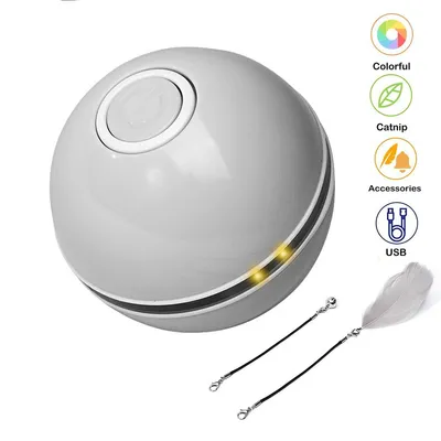 LED Laser Electronic Rolling Pet Funny Cat Toy Ball