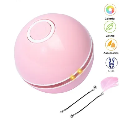 LED Laser Electronic Rolling Pet Funny Cat Toy Ball