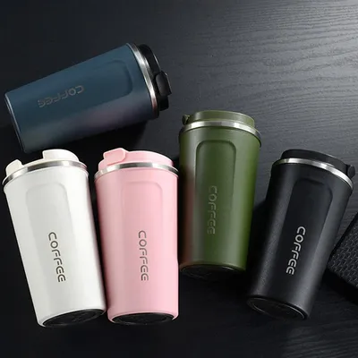 Travel Office Car Stainless Steel Thermal Vacuum Coffee Mug