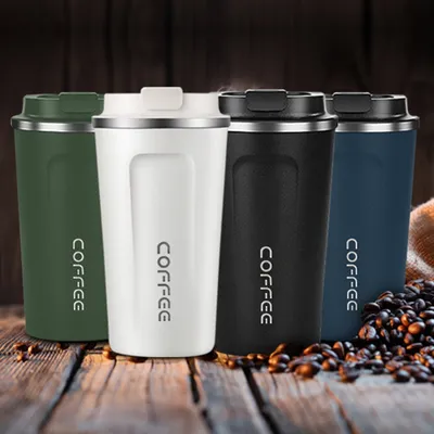 Travel Office Car Stainless Steel Thermal Vacuum Coffee Mug