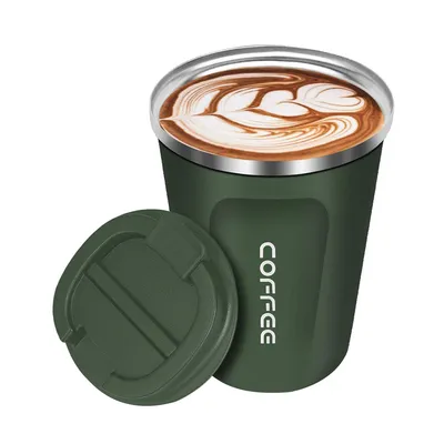 Travel Office Car Stainless Steel Thermal Vacuum Coffee Mug