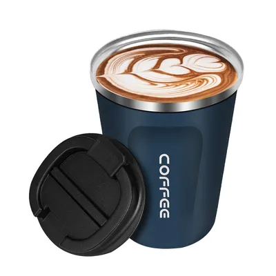 Travel Office Car Stainless Steel Thermal Vacuum Coffee Mug