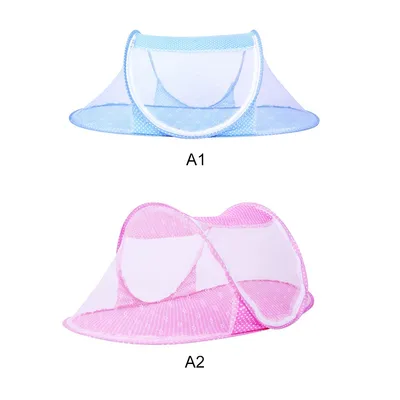 Foldable  Baby Bed Net With Pillow Net 2pieces Set