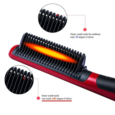 Multifunctional Hair Comb Curling Iron Hair
