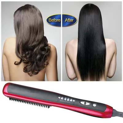 Multifunctional Hair Comb Curling Iron Hair