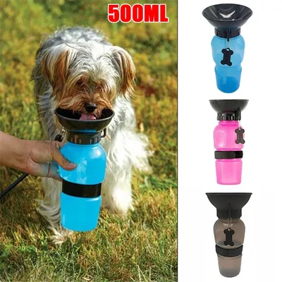 Portable Water Bottle Drinker For Pet Dogs