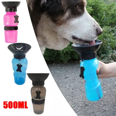 Portable Water Bottle Drinker For Pet Dogs
