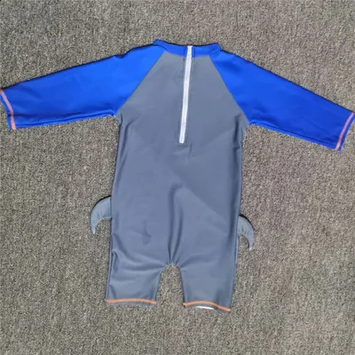 Children's Swimsuit Boys One-Piece Middle And Small Kids Cute Baby Swimsuit