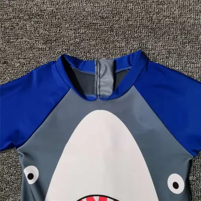 Children's Swimsuit Boys One-Piece Middle And Small Kids Cute Baby Swimsuit