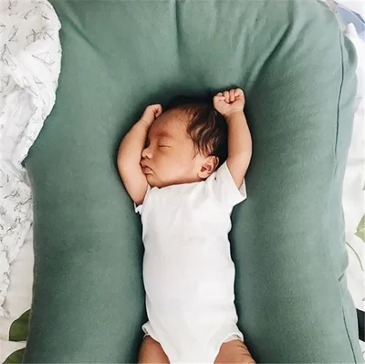 Baby Nest Bed Crib Newborn Baby Nest Cot Cribs Infant Portable Cotton Crib Travel Cradle Cushion