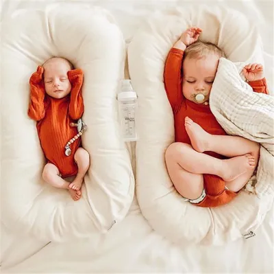 Baby Nest Bed Crib Newborn Baby Nest Cot Cribs Infant Portable Cotton Crib Travel Cradle Cushion