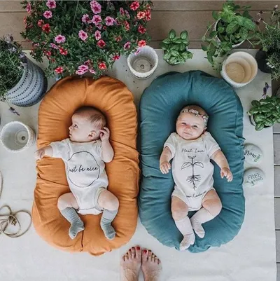 Baby Nest Bed Crib Newborn Baby Nest Cot Cribs Infant Portable Cotton Crib Travel Cradle Cushion