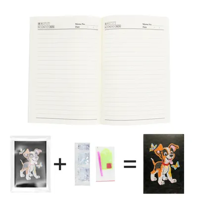 Diamond painting notebook