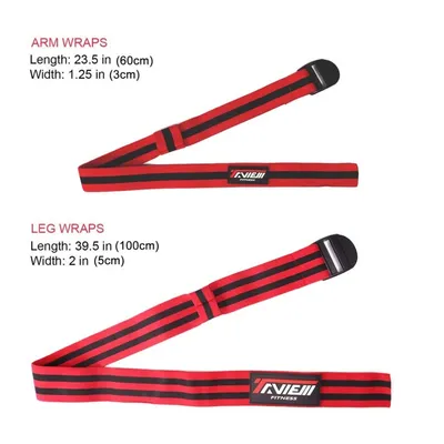 Limit blood flow training belt auxiliary strap