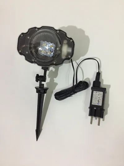 LED Christmas Light Projector Snow Projection Lamp