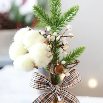 Christmas Wrought Iron Small Christmas Tree Ornaments