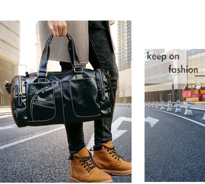 Fitness bagTravel bag men's portable large capacity luggage bag fitness bag