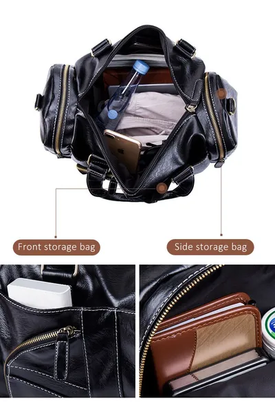 Fitness bagTravel bag men's portable large capacity luggage bag fitness bag