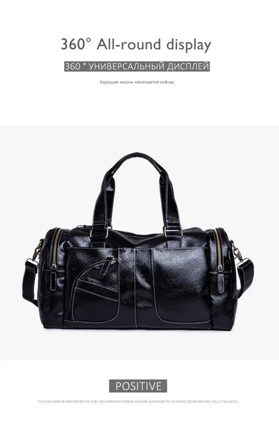 Fitness bagTravel bag men's portable large capacity luggage bag fitness bag