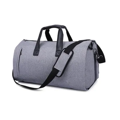 Large-capacity travel bag portable cylinder folding suit bag