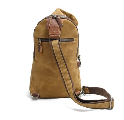 Waterproof Batik Backpack Vintage Chest Bag