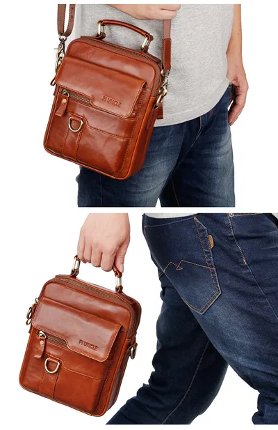 Leather Shoulder Crossbody Bag Casual Retro