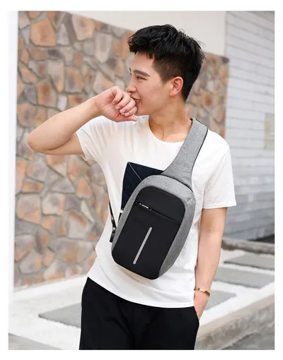 Waterproof USB multi-layer diagonal package