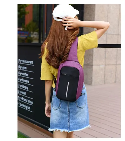 Waterproof USB multi-layer diagonal package