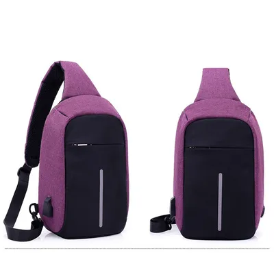 Waterproof USB multi-layer diagonal package