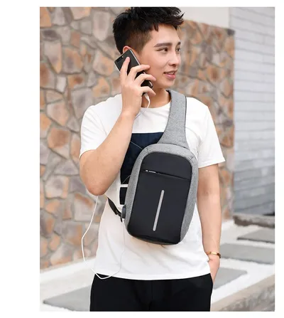 Waterproof USB multi-layer diagonal package