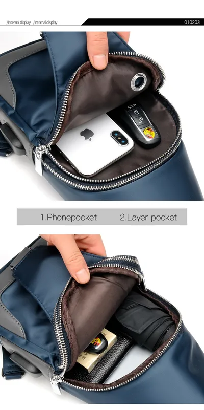 Casual Oxford cloth bag backpack