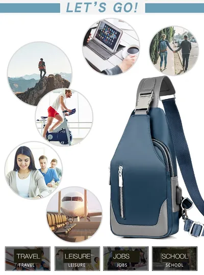 Casual Oxford cloth bag backpack